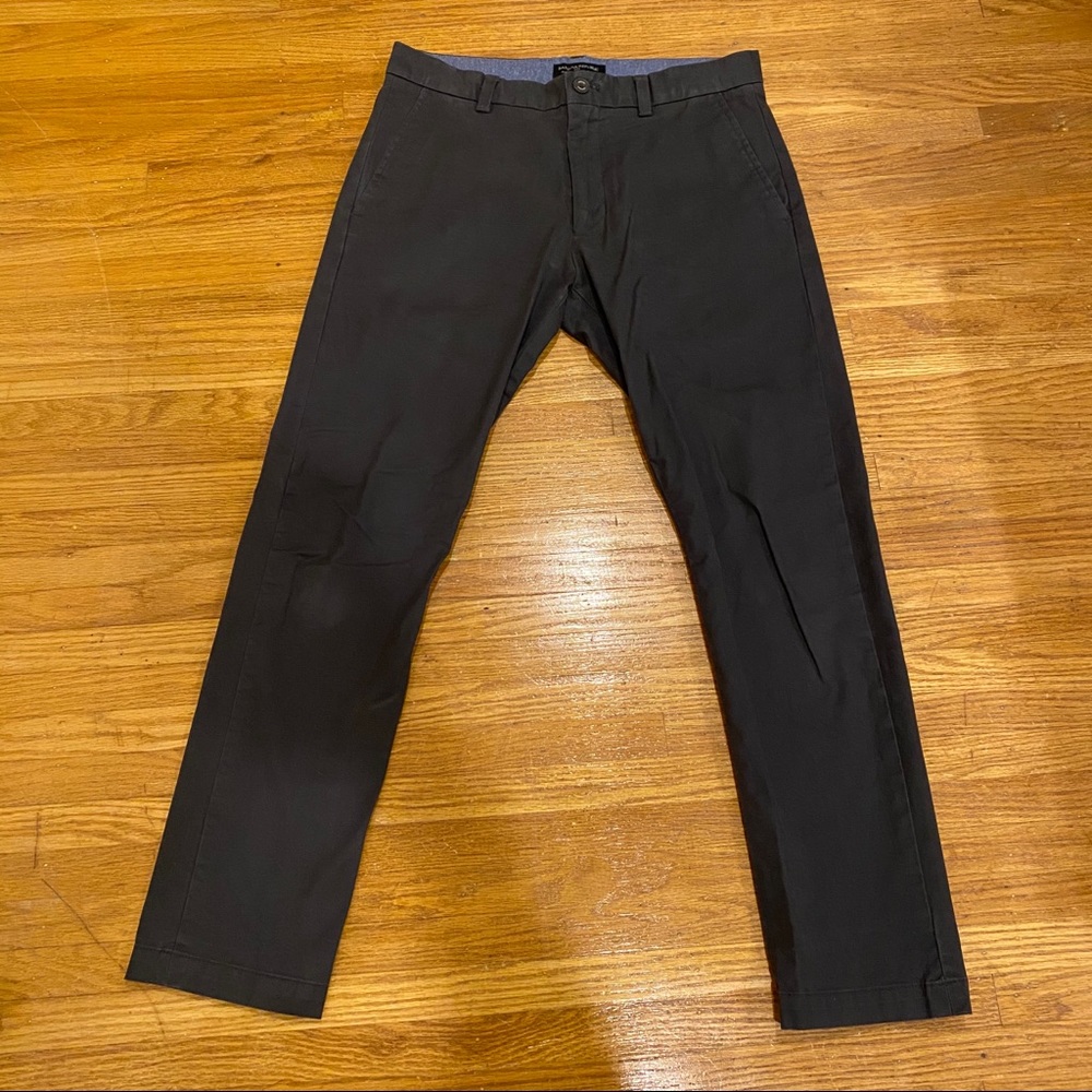 Men’s Slim Chinos - Dark Gray - Banana Republic